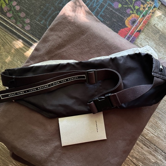 RICK OWENS DRKSHDW belt bag DA02B4427 black/ black NWT Unisex - Picture 6 of 14